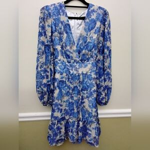 Alex MARIE BLUE FLORAL DRESS SIZE 10